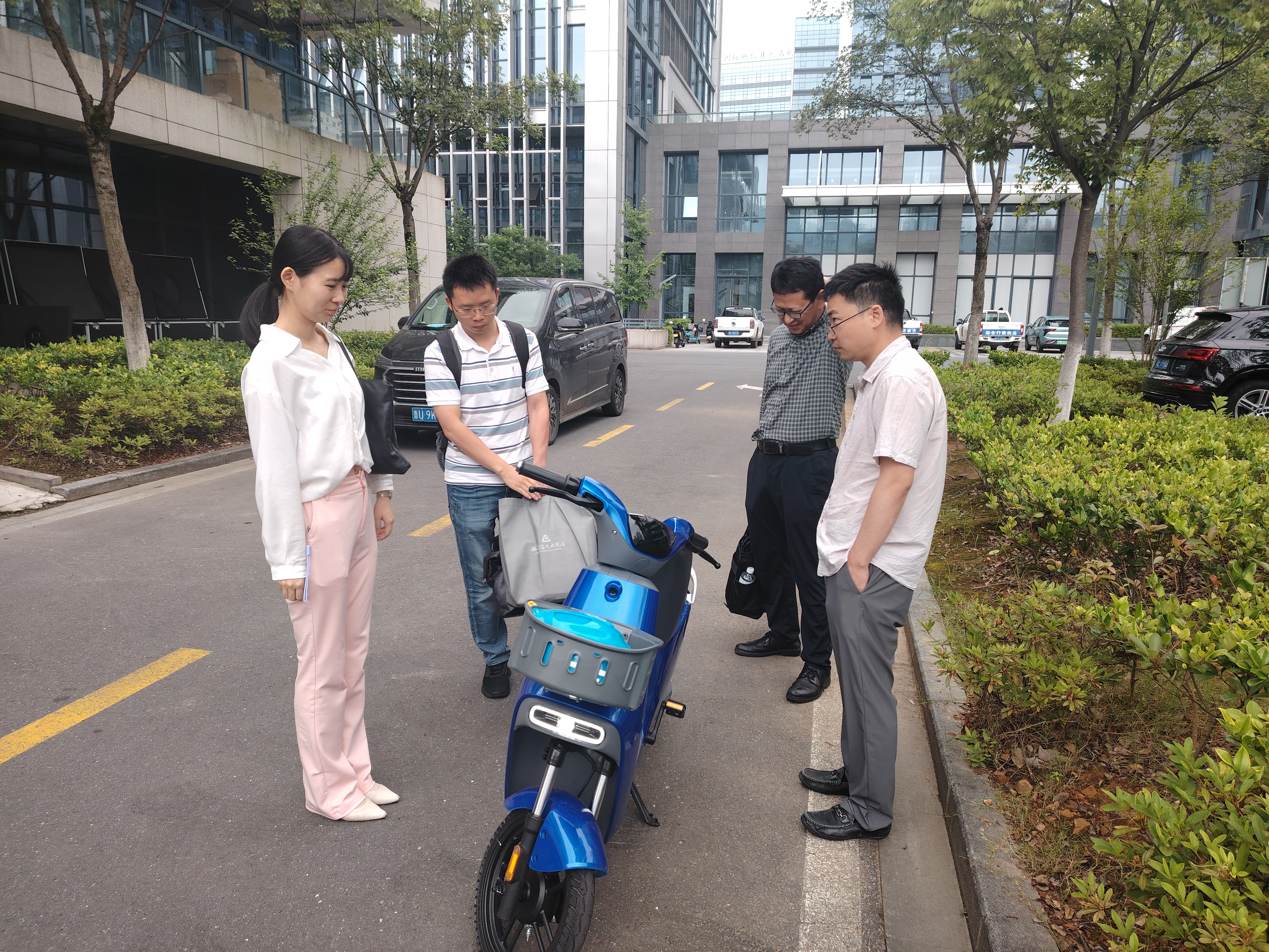 湖北省大冶市氫能項目指揮部領導深入氫航科技考察交流